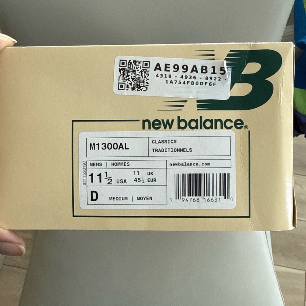 Brand New New Balance 1300 Aime Leon Dore in Green/Grey - Size 11.5 - Picture 3 of 9
